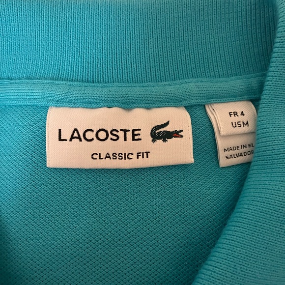 Lacoste polo. For sale individually $40 per shirt. Will make deal if buy bulk - Picture 2 of 5